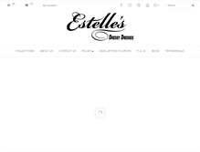 Tablet Screenshot of estellesdressydresses.com